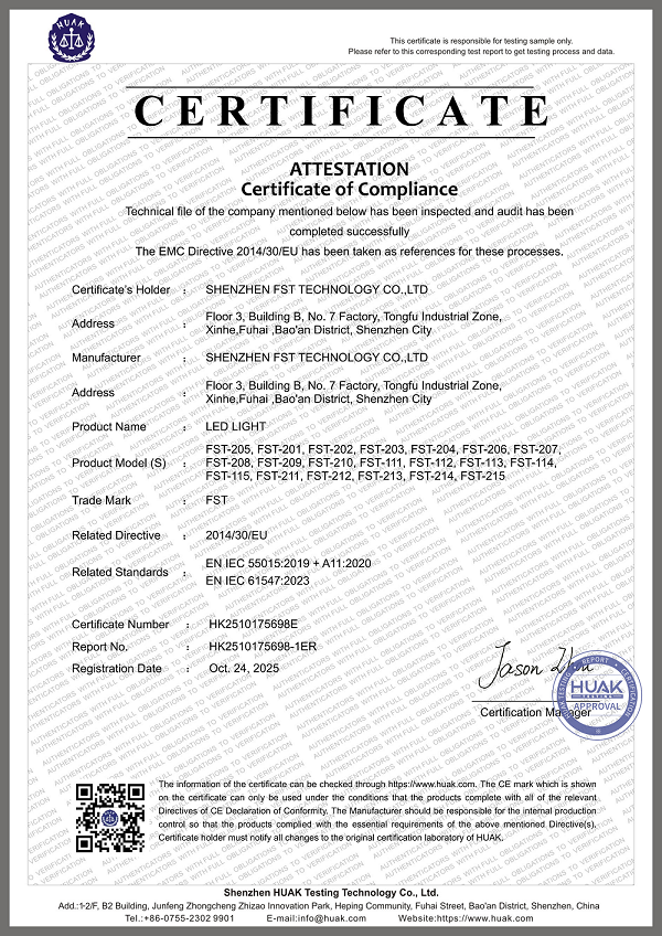 CE-EMC Certification